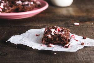 Peppermint brownies